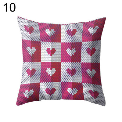 

Romantic Love You Heart Pillow Case Cushion Cover Sofa Bed Car Cafe Office Decor