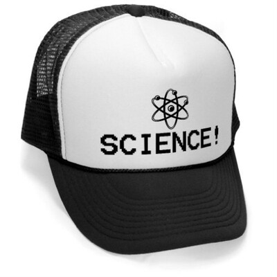 

Megashirtz - Science - Retro Vintage Style Trucker Hat Cap