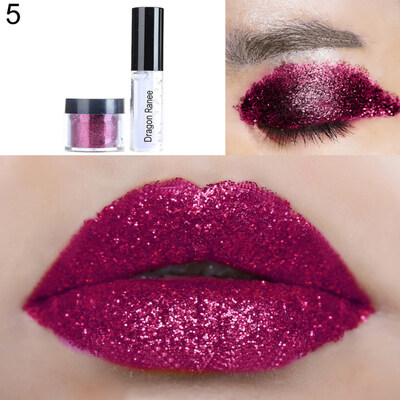 

Shimmers Shiny Eyeshadow Glitter Powder Lip Eye Shadow Metallic Pigment Cosmetic