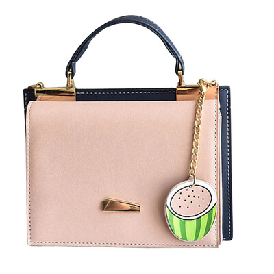

New Style Versatile WOMENS Bag nylon Bags Simple Watermelon Pendant Handbag Casual Double-Sided One-Shoulder Bags