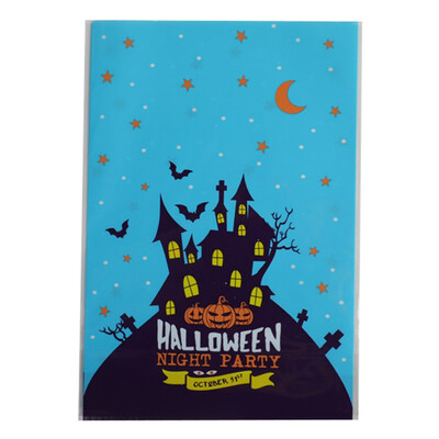 

Candy Box Creative Patterns Gift Bag Halloween Cartoon Rolled Sugar Snowflake Biscuit Bag Candy Storage Organizer