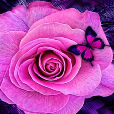 

Gobestart 5D Embroidery Paintings Rhinestone Pasted DIY Diamond Painting Cross Stitch