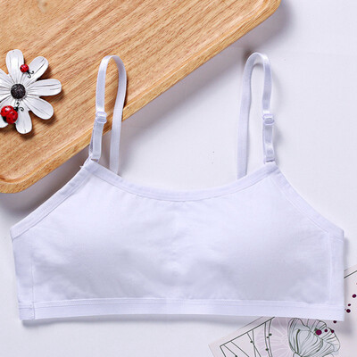 

Kids Bra Cotton Training Bra Girls Underwear Teenagers Girls Lingerie Puberty Young Girl Underwear Soft Teen Bras 8-16T