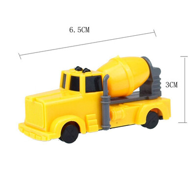 

Tailored Mini Children Educational Toys Vehicle Diecast Sliding Car Engineering Model Toy