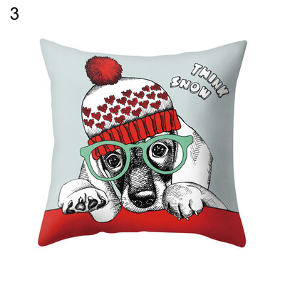 

Animal Dog Owl Rabbit Cat Gorilla Pillow Case Cushion Cover Sofa Bed Car Decor
