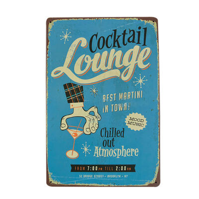 

20x30cm Vintage Retro Metal Iron Painting Signs Poster Plaque Bar Pub Club Wall Vintage Home Decor Plaque Vintage