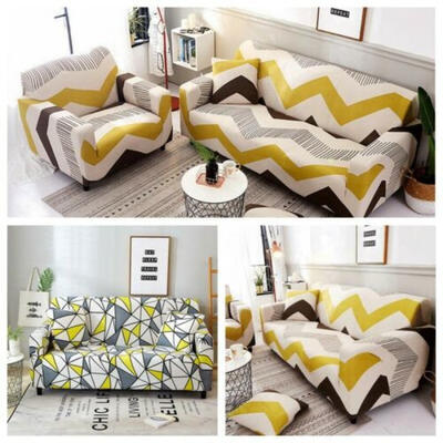 

Stretch Slipcover Couch Protector Cover 1-4 Seater Sofa Cover Easy Fit Washable