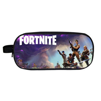 

Fortnite Night Animation Children Pencil Bag Pen Bags Students Stationery Bag