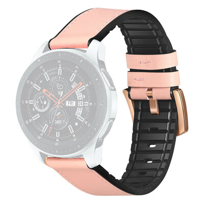

〖Follure〗Leather Replacement Watch Wrist Strap Band For Samsung Galaxy watch 46mm