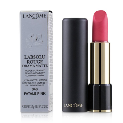 

LANCOME - LAbsolu Rouge Drama Matte Lipstick - 346 Fatale Pink 34g012oz