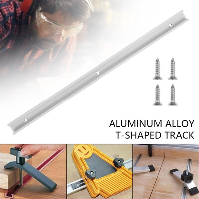

50cm T-track T-slot Miter Track Jig Fixture Slots for Woodworking Router Table