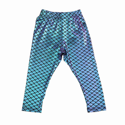 

New Brand Spring Children Clothing Baby Kid Girls Pants Girl Autumn Length Fish Scales Magic Pencil Pants