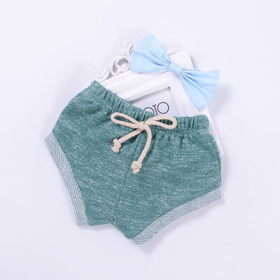 

Baby Girls Boys PP Breath Pants Casual Summer Soft Cotton Bow Candy Color Drawstring Cute Shorts 0-24M Cute Newborn Baby Clothes