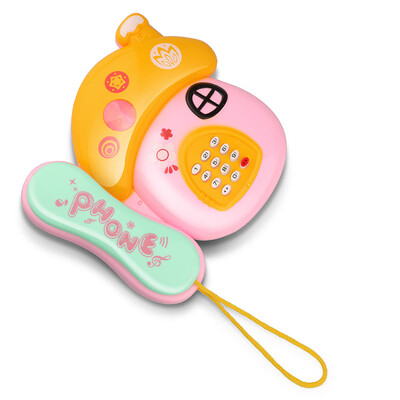 

YIWULABaby Music Mushroom Cartoon Phone Kids Educational Developmenta Toys