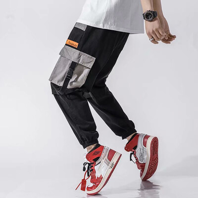 

Gobestart Mens Summer New Style Fashion Overalls Casual Pure Colour Comfortable Trousers