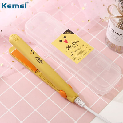 

Mini Steam flat Hair iron hair straightener Curler Straightening steampod Cute Professional Curling Hair irons