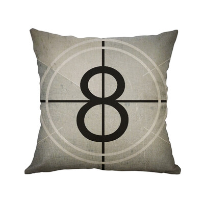 

〖Follure〗Simple Linen Creative Lovely Pillow Cover Pillow Cover Car Pillow Cover