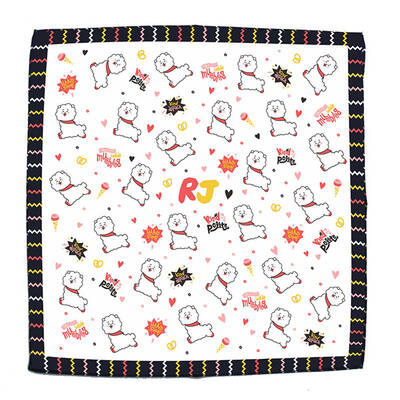 

Christ For Givek Kpop BTS Towel Tapestry Scarf Single Side Cartoon Portrait Household Products
