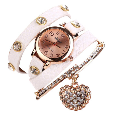 

〖Follure〗Fashion Small And Exquisite Dial Simple Leather Strap Ladies Bracelet Watch