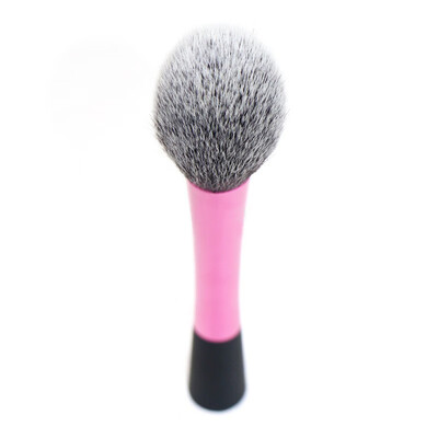 

Pro Makeup Brush Powder Blush Brushes Facial Beauty Foundation Makeup Brushes Makeup Tools Pink Metal Handle Flame Shape Brushes