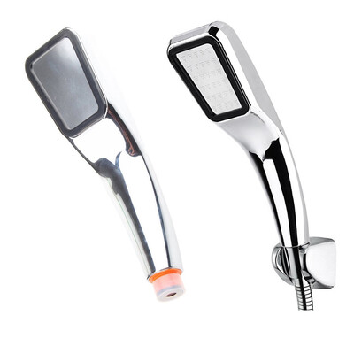 

300 Hole Pressurized Water Saving Shower Head ABS With Chrome Plated Bathroom Hand Shower Water Booster Shower Head