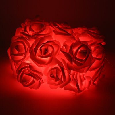

10 Colors Rose String Light LED Festival Fairy Lights For Christmas Xmas Party Wedding Decoration