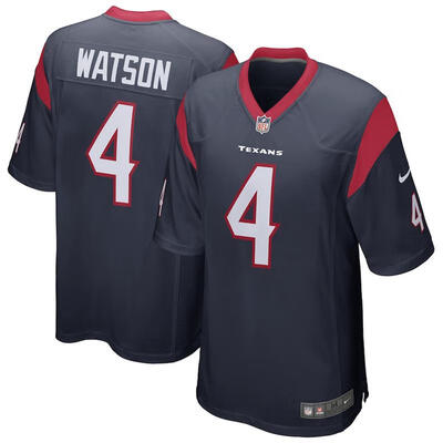 

Youth Football Jersey Houston Texans Deshaun Watson Navy Game Jersey