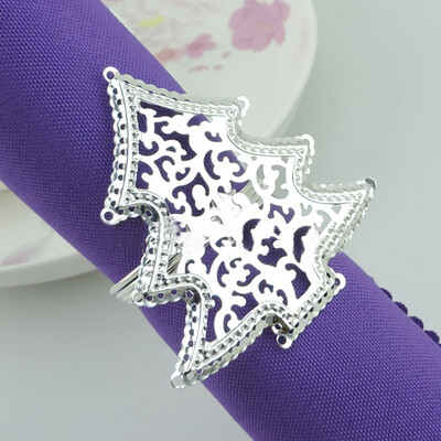 

Tailored Christmas Santa Claus Napkin Ring Christmas Tree Table Decor Napkin Holder for Christmas Dinner