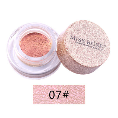 

MISS ROSE Eye Shadow Powder Shiny Smoky Eyeshadow Bling High Gloss Face Glow Powder