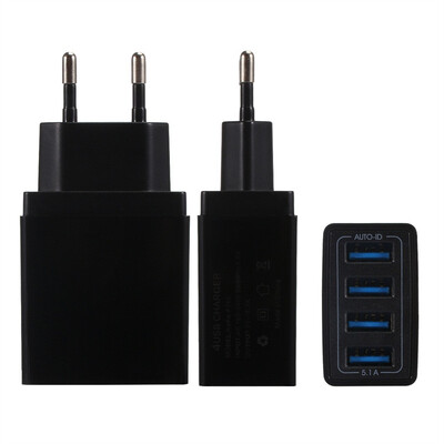 

〖Follure〗EU Adapter 4 Port 31A Multi USB Charger European Travel Charger Power Adapter