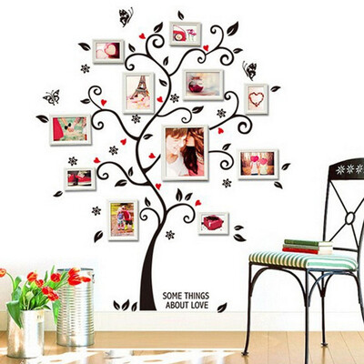 

JPGIF Frame Tree Wall Stickers Muslim Vinyl Home Stickers Wall Decor Decals