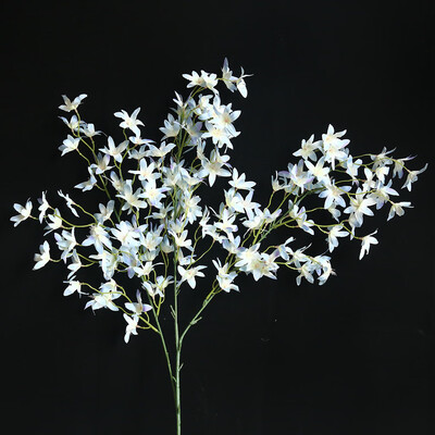 

〖Follure〗Artificial Flower Dancing Orchid Fake Flower Home Wedding Party Floral Decor