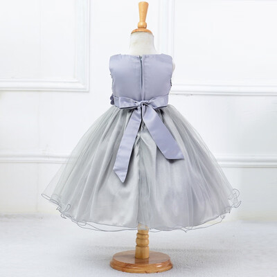 

Baby girls clothing Wedding Party Dress Sleeveless Newborn children Princess Dress