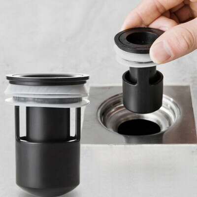 

Toponeto Kitchen Toilet Sewer Anti-Odor Floor Drain Drain Core Plug & Play Floor Drain