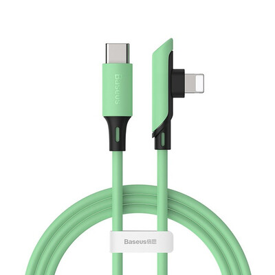 

Baseus 18W elbow Colorful USB Data Cable for iPhone 1111pro11 Pro Max Charging Cable Fast Charge for iPhone Charger