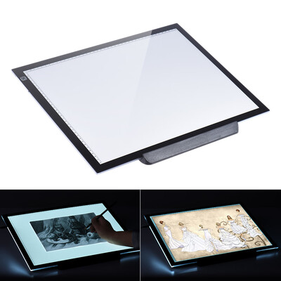 

A3 47 37cm 214 inch LED Artist Stencil Board Tattoo Drawing Tracing Table Display Light Box Pad LED Copy Board Intelligent Touc
