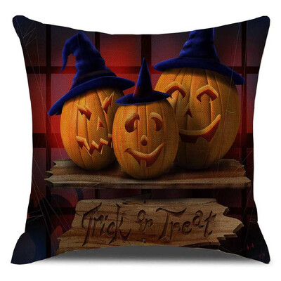 

〖Follure〗Halloween Pumpkin Pillow Cover Pillowcases Decorative Sofa Cushion Cover