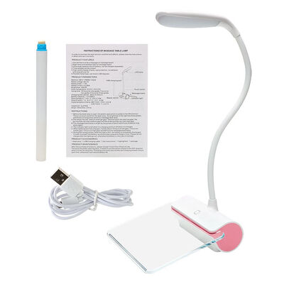 

UpperX Novelty LED Table Lamp Eye Protection USB Rechageable LED Desk Lamp Touch-switch Reading Light Message Light 3 Mode Dimming