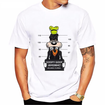 

E-BAIHUI new mickey print tees mouse t-shirt men tops hip hop casual funny dog cartoon tshirt homme comfort cotton t shirt T-64