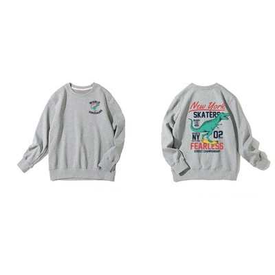 

Wholesale Cute Women Hoodies Pullover 5 colors 2019 Autumn Coat Winter Loose Fleece Thick Knit Sweatshirt Female -3XL