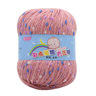 

Toponeto 50g Hand Knitting Knicker Yarn Crochet Soft Scarf Sweater Hat Knitwear Wool A