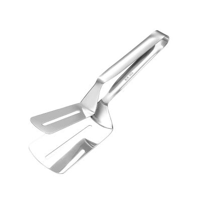 

Multifunctional Stainless Steel Steak Clam Bread Tongs Food Serving Clip For Barbecue Meats Pizza Pies Fish