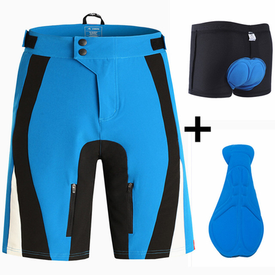 

SAENSHING Cycling Shorts Men Gel Pad Cycling Underwear Padded MTB Mountain Bike Shorts Bicycle Downhill Bermuda Breathable