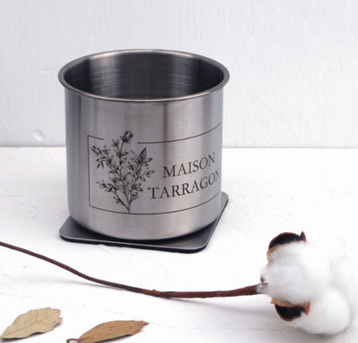 

Nordic Style Household Stainless Steel Potted Can Garden Supplies Planters Pots For Flowers