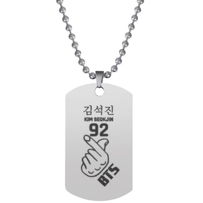 

Kpop Hip Hop Team Bangtan Boys BTS Army Pendant Necklace Hot Gift for Fans