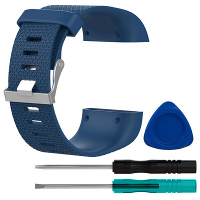 

〖Follure〗Small Replacement Wristband Band Strap Clasp Buckle Tool Kit For Fitbit Surge BK