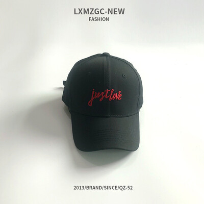 

Hat girl summer Korean version of the casual baseball cap spring letter cap sweet sun hat tide