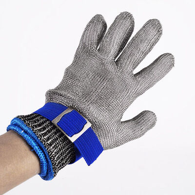 

Anti-cut Gloves Safety Cut Proof Stab Resistant Stainless Steel Wire Metal Mesh Butcher Cut-Resistant Gloves