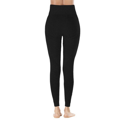 

Women Sports Pants High Waist Dot Pattern Leggings Yoga Pants Enhance The Hip Trousers