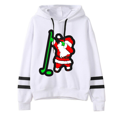 

Tailored Women Christmas Print Hooded Long Sleeves Sweatshirt Hooded Pullover Tops Shirt